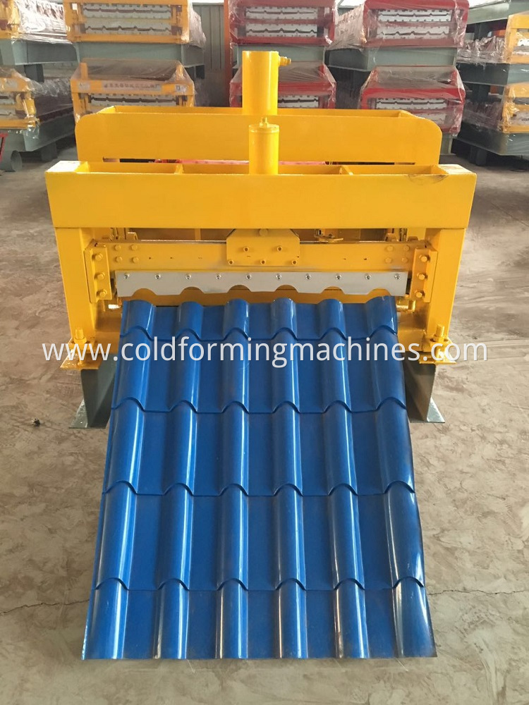 glazed tile roll forming machine